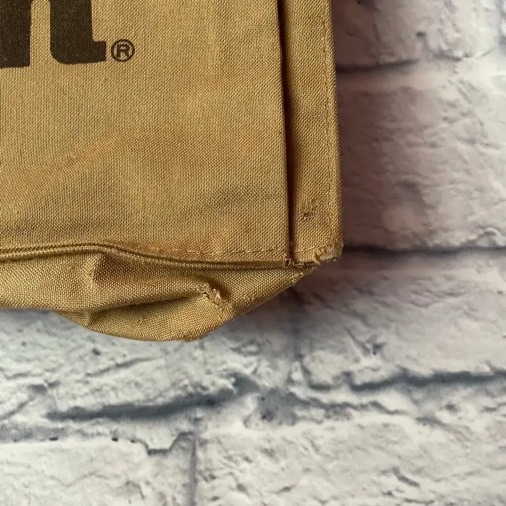70s Wilson Tan Tennis Hand Tote Laptop Book Vintage Bag